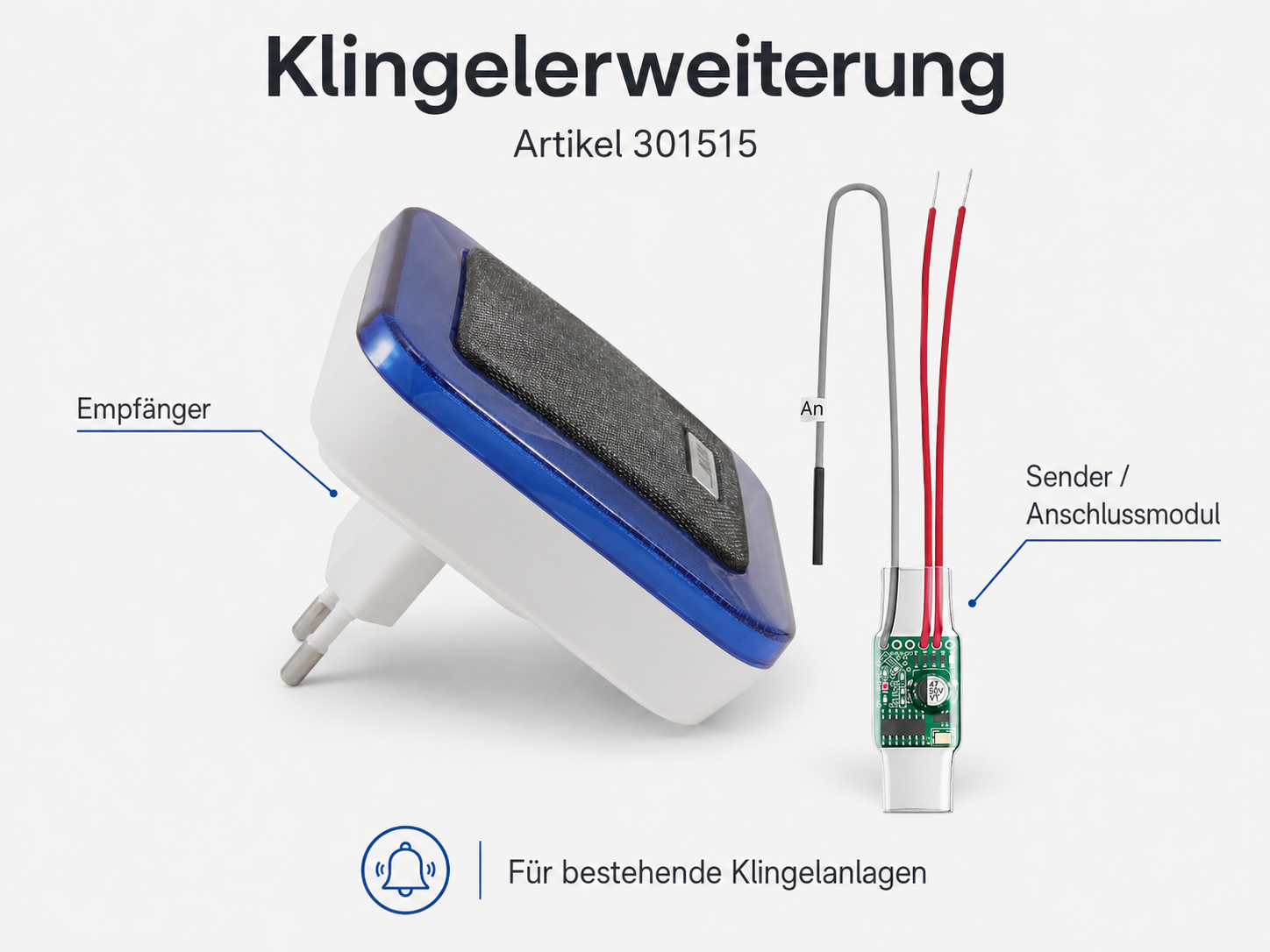 Maag-Electronic Klingelerweiterung Artikel 301515
